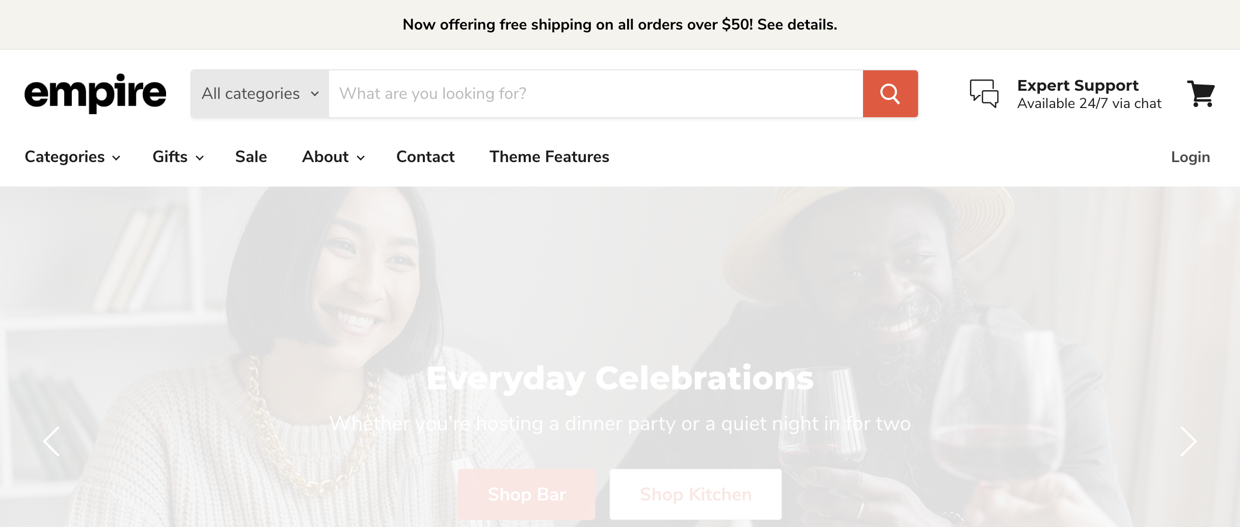 empire_supply_header_with_search_navigation_and_announcement_bar.png