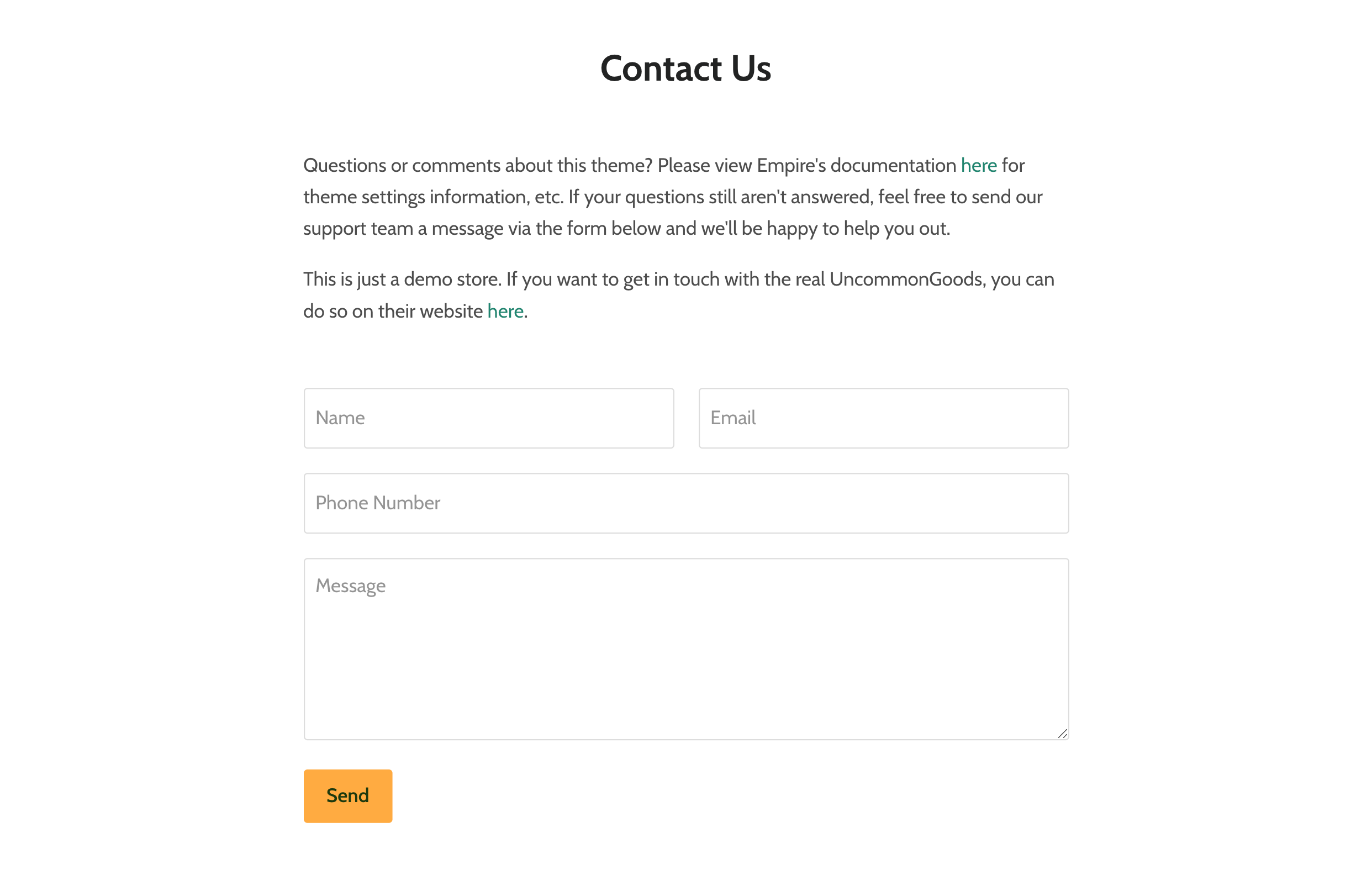 contact_form_in_empire_supply_demo_page.png