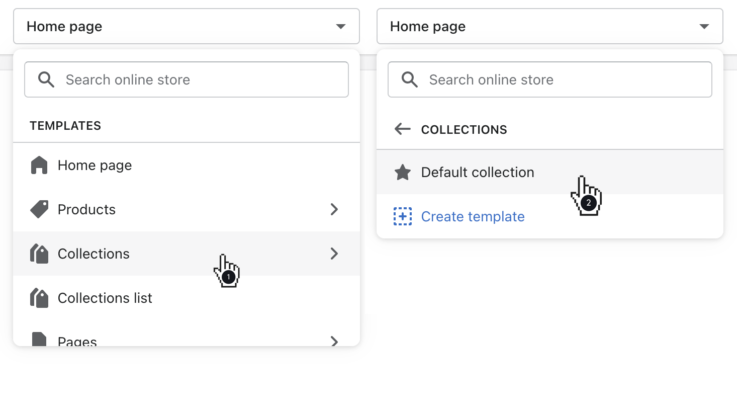 open_collections_then_default_collection_to_open_its_settings.png