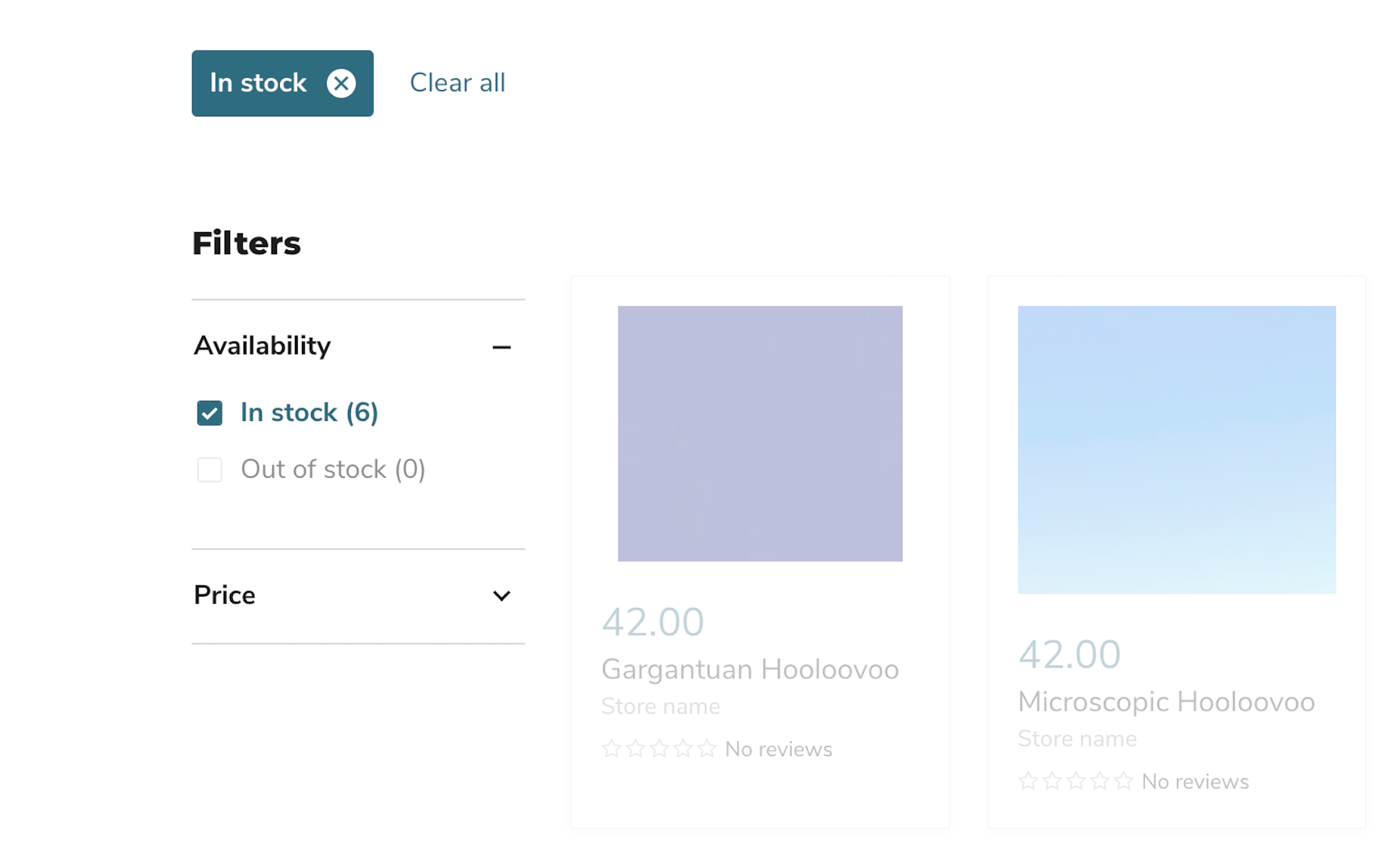 product counts beside search results page filters.png