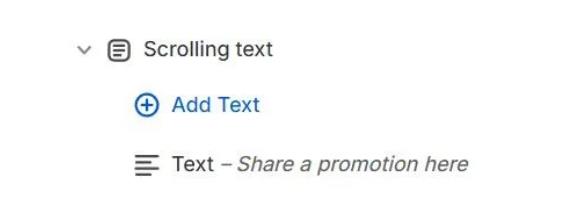 Scrolling text – Pixel Union