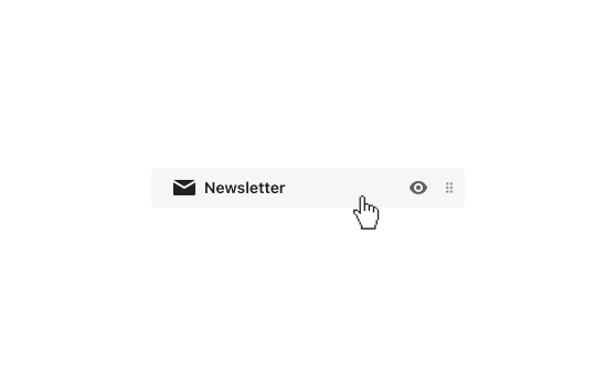 open the newsletter section to open its settings.png