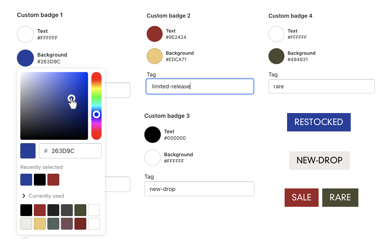 badges_with_custom_labels_and_colors.png