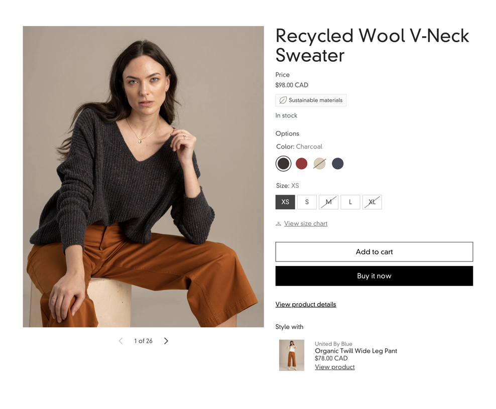 featured product on cotton demo home page.png