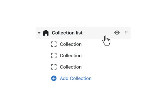 click collection list section to customize general settings.png