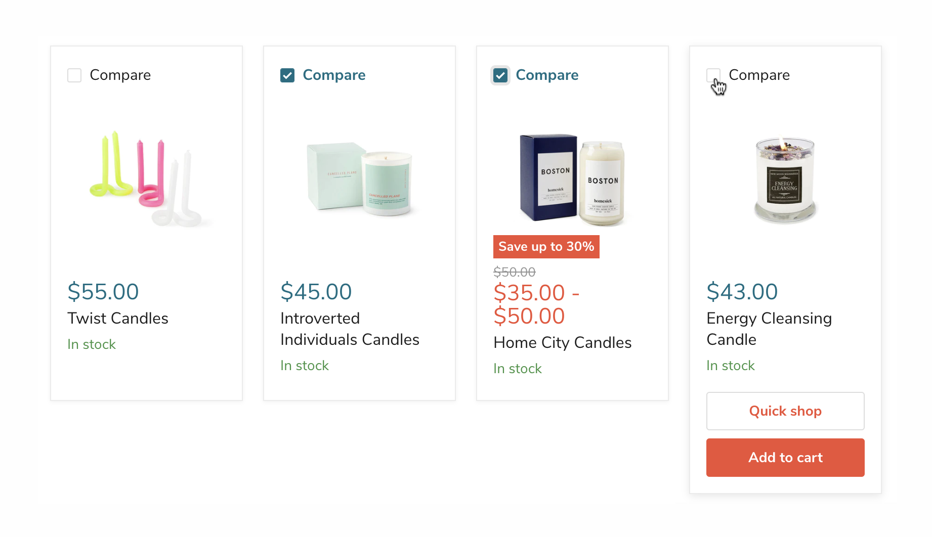 customer clicking a third checkbox to compare three products.png